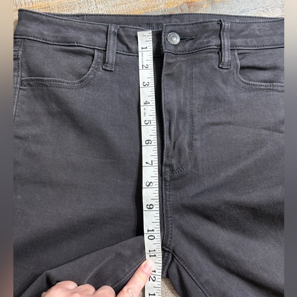 American Eagle Outfitters Women’s Supet Hi-Rise jegging Black  Jeans - Picture 4 of 13